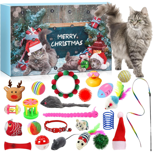 Calendario de Adviento para gatitos