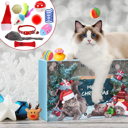 Calendario de Adviento para gatitos